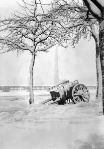 Vintage And Archive Prints: France-Weather-Snow