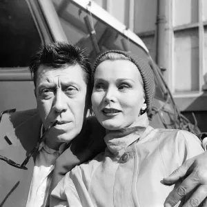 French actor Fernandel and US actress Zsa Zsa Gabor French actor Fernandel and US actress Zsa Zsa Gabor
