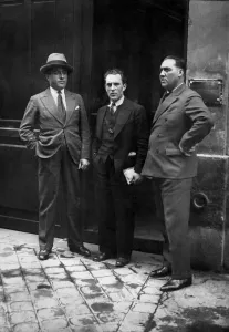 Transport Prints: French Aviators Dieudonne Costes and Maurice Bellonte