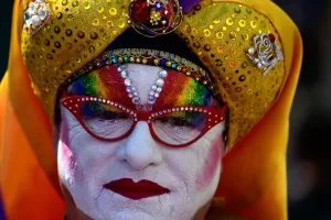 Portrait Prints: Germany-Christopher-Street-Day-Parade-Lgbt-Portrait