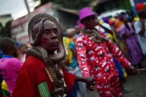 Ecuador, South America Prints: Haiti-Carnival