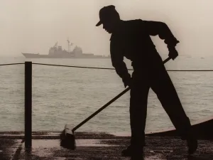 Peter Parks Prints: Hkg-Us Navy
