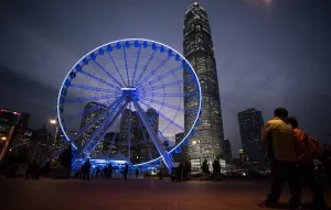 Images Dated 5th December 2014: Hong Kong-China-Tourism-Ferris Wheel