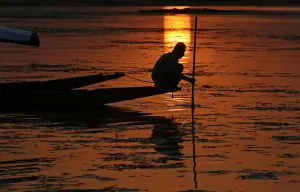 AFP Instagram Collection Prints: India-Kashmir-Environment-Sunset