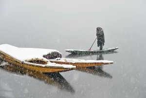 AFP Instagram Collection Prints: India-Kashmir-Weather
