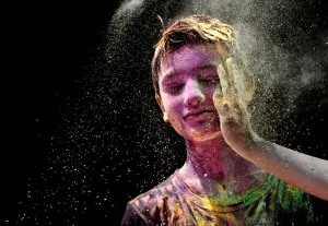 India Prints: India-Religion-Festival-Holi