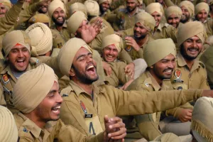 Indian Police Laughing Yoga Indian Police Laughing Yoga