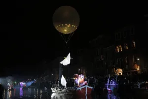 Ecuador, South America Prints: Italy-Carnival-Venice