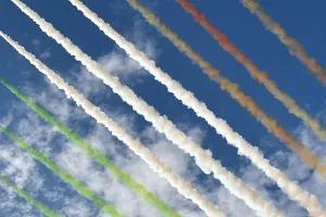 Offbeat Quirky Images Prints: Italy-Republic-Day-Frecce