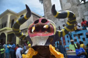 Ecuador, South America Prints: Jacmel, Haiti, Carnival