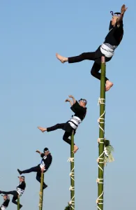 Japan-New Year-Firemen-Review Japan-New Year-Firemen-Review