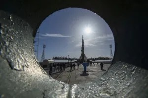 Space Prints: Kazakhstan-Russia-Us-Space-Iss