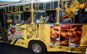 Africa Prints: Kenya-Transport-Graffiti