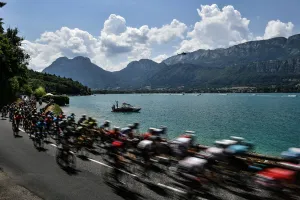 Lake of Annecy, Tour de France 2018