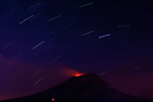 Night Prints: Mexico-Volcano-Popocatepetl