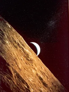 Moon-Earth-Apollo Xi-1969