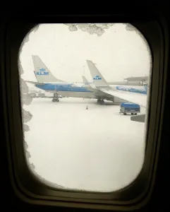 Netherlands-Weather-Airport-Snow