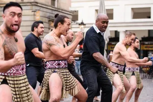 New Zealand Prints: New Zealand-Rugby-Lomu-Haka
