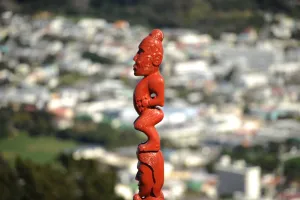 New Zealand Prints: New Zealand-Wellington-Maori-Feature