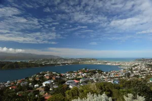 New Zealand Prints: New Zealand-Wellington-View