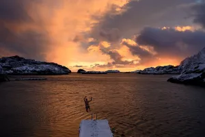 AFP Instagram Collection Prints: Norway-Arctic-Sunset-Winter