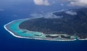 <b class=qtipBold><figcaption>Pacific-Cook Islands - Rarotonga</figcaption></b><br>The resort region of Muri on the Eastern side of the Island of Rarotonga, the largest island in the Cook Islands is viewed from the air. AFP PHOTO / Marty Melville / AFP PHOTO / Marty Melville<br><em>© Copyright Agence France-Presse (AFP) - All Rights Reserved</em> Pacific-Cook Islands - Rarotonga