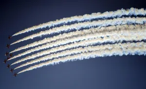 Low Angle Prints: Pakistan-Britain-Red-Arrows-Airshow