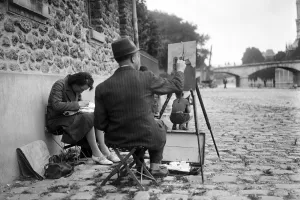 Vintage And Archive Prints: Paris-Seine