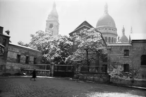 Vintage And Archive Prints: Paris-Winter-Illustrations
