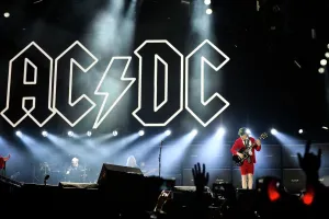 <b class=qtipBold><figcaption>Portugal-Concert-Acdc-Music</figcaption></b><br>Angus Young of Australian Rock band AC/DC performs in Lisbon on May 7, 2016. Aussie rockers AC/DC wrote a new chapter in their 42-year career on today, launching a European tour with Guns N' Roses' Axl Rose replacing Brian Johnson as frontman. / AFP PHOTO / PATRICIA DE MELO MOREIRA<br><em>© Copyright Agence France-Presse (AFP) - All Rights Reserved</em> Portugal-Concert-Acdc-Music