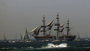 Tall Ship Prints: Sailing-Esp-Cadiz