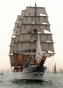 Tall Ship Prints: Sailing-Japan-Osaka-1