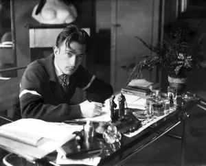 <b class=qtipBold><figcaption>Salvador Dali at Work</figcaption></b><br>Picture dated in the 30s of Spanish artist Salvador Dali writing at his desk. / AFP PHOTO / -<br><em>© Copyright Agence France-Presse (AFP) - All Rights Reserved</em> Salvador Dali at Work
