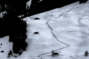 Nature Prints: Ski-France-Mountaineering-Sport