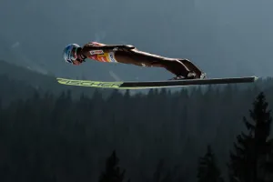 Sport Prints: Ski-Jump-World-Man