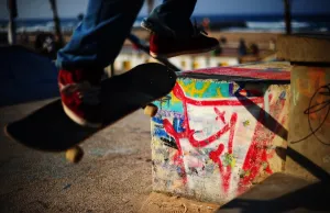 Africa Prints: South Africa-Theme-Grafitti-Skateboarding