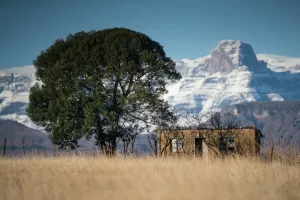 <b class=qtipBold><figcaption>South Africa-Weather-Snow</figcaption></b><br>Mountains from the South African Drakensberg mountain range are seen covered with snow after an unusual cold front has gripped the country, on July 27, 2016 on the ouskirts of Harrismith, South Africa. A cold front moving in from the west brought snow to parts of KwaZulu-Natal and the Free State. Stormy weather across the country has caused chaos and disaster. / AFP PHOTO / MUJAHID SAFODIEN<br><em>© Copyright Agence France-Presse (AFP) - All Rights Reserved</em> South Africa-Weather-Snow