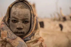 Portrait Prints: South Sudan-Boy-Cattle-Droving-Portrait