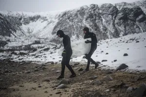 Surfing-Lofoten-Ice Board-Photo Essay