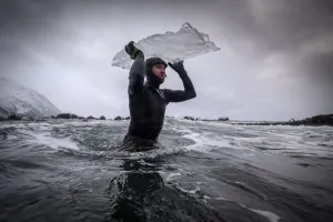 Surfing-Lofoten-Ice Board-Photo Essay