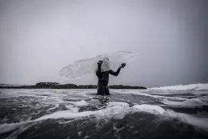 Surfing-Lofoten-Ice Board-Photo Essay