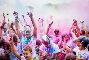 Images Dated 23rd August 2014: Sweden-Lifestyle-Color-Run
