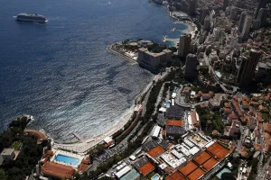 <b class=qtipBold><figcaption>Tennis-Atp-Mon</figcaption></b><br>An aerial view taken on April 14, 2016 shows the clay tennis courts of the Monte-Carlo ATP Masters Series Tournament in Monaco. AFP PHOTO / JEAN CHRISTOPHE MAGNENET / AFP PHOTO / JEAN CHRISTOPHE MAGNENET<br><em>© Copyright Agence France-Presse (AFP) - All Rights Reserved</em> Tennis-Atp-Mon