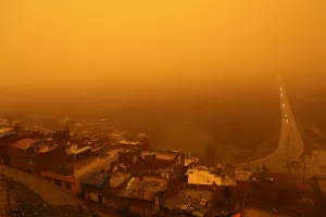 Travel Prints: Turkey-Weather-Sandstorm