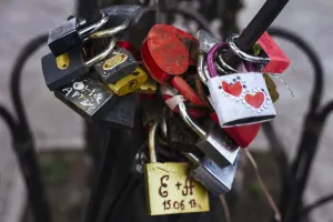 Love Prints: Ukraine-Love-Padlocks
