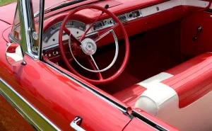 Classic Car Prints: Us-Classic Car - Ford Fairlane 500 - 1957