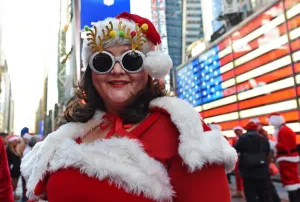 Christmas - Xmas Prints: Us-Holiday-Santacon