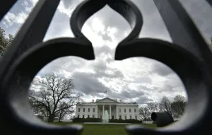 Cloudy Sky Prints: Us-Politics-Holiday