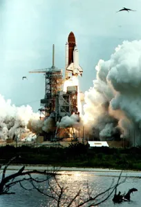 Us-Shuttle Lift-Off