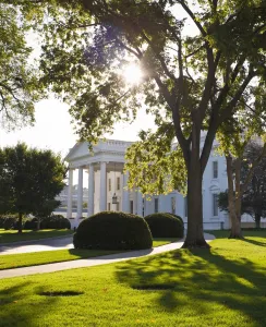 The White House Prints: Us-Weather-Feature-White House